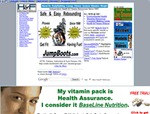 Tablet Screenshot of healthandfitness.com